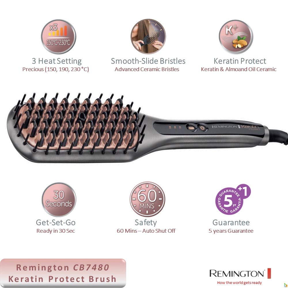 Remington Keratin Protect Straight Brush CB7480